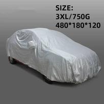 Full Cover Car Covers All Weather Sunscreen,Dust-proof,Windproof and Snow Proof Universal Car Cover Outdoor Indoor Fit for Sedan for sedan-XL