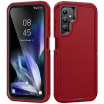 Itin tvirtas šarvuotas dėklas Samsung Galaxy A14 A54 A13 A15 A04S A53 telefonams, atsparus smūgiams, telefono priedų dangteliai For Samsung A14(5G) raudona
