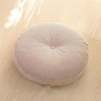 Lininė Zafu meditacijos pagalvė Storas klūpėjimo kilimėlis Pufas Meditacijos pagalvė Tatamis 45cm smėlis