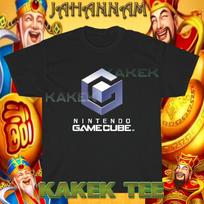 New Shirt Gamecube Retro Video Game Logo Funny T-Shirt USA Size S to 5XL L yellow