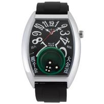 Frank Miura Macau Gambling Watch Reissue Dice Casino Limited Edition Watch Men's (Black Black) white
