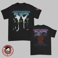 Testament Souls Of Black Collection Album Cover And Tracklist T-Shirt 120 gray