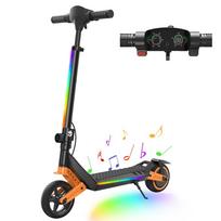 iScooter K6 Sulankstomas Elektrinis Paspirtukas Vaikams AgileRide Mažiausiems 9km LED Apšvietimas Ryšys K6 Orange oranžinė