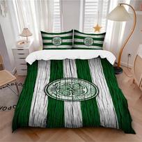 3Pcs Celtic Fc Crest Bedding Set Quilt Cover Pillowcase Home Christmas Xmas Halloween Gift 1 Duvet Cover 2 Pillowcase M928877 210cmx210cm