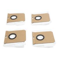 Replacement Dust Bags 4/10 Pack For Deerma DEM-X70 And DEM-S30 Vacuum Stations, High-Efficiency Non-Woven Filter Bags, 3.5 Liter