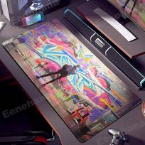 Valorant Mousepad PC Gamer Cabinet Pads laptop gamer Table Mousemat  Anime Mat Gaming Mouse Pads Gamers Accessories CM 40x80x0.2cm white