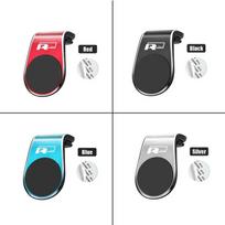 ·Magnetic Car Phone Holder GPS Navigator Stand Accessories For VW GTI Polo Golf Passat Tiguan Arteon Touareg CC Taigo Caddy Jett GVAQ2 1Pcs Silver