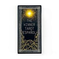 The Kinner Tarot Cards 78Pcs Cards Spanish Edition Predictive Divination Board Game for Beginners & Spiritual Reading