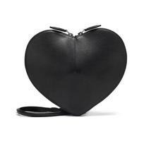 Hot-selling love bag leather one shoulder underarm messenger bag niche high texture three-dimensional heart bag women gray