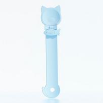 Cat Strip Feeder Spoon Long Handle Cat Food Strip Squeezer Pet Meat Mud Treat Dispense Spoon For Cats Pet Supplies 01