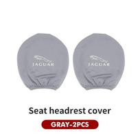 Car Seat Headrest Pillow Cover Dust Dirty-proof Protective Cover Accessories For Jaguar XF XJ XE XK S-Type F-Type X-Type F-Pace SS16
