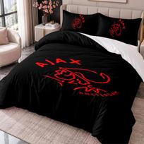 Ajax 3Pcs Bedding Set Duvet Cover With Two Pillowcases For Bedroom Home Decoration 135cmx200cm white
