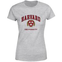 Harvard Gray Tee Women's T-Shirt - Grey 150 white