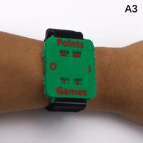 Hot-selling Wrist Score Counter Multi-function Bracelet Counter Mechanical Square Simple White Black Green Optional 1 žalia
