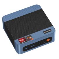 Mini PC BOSGAME E5 Windows 11 Pro AMD 5300U 16GB DDR4 RAM 512GB NVMe SSD Mini Computer 4K Triple Display USB Gen2 5 Dual LAN M.2 PCIe4.0 3.2