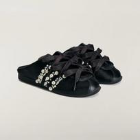 KH7275 Simone Rocha A adidas Japan Slip-On Pony Hair  Core Black  (Women's) 7