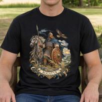 Tarot Bogatyr Shirt - Front or Back Print - Mythology Gift 120