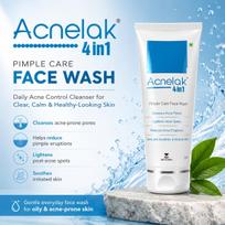 NEW Acnelk Face Wash | Gentle Acne Cleanser for Oily & Sensitive Skin | Soap-Free, Paraben-Free, Alcohol-Free, Silicone-Free, Mineral Oil-Free Fo balta