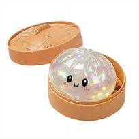 Squishy Dumpling Stress Balls Glitter Dumpling Fidget Sensory Toy For Kids Adults, Squeeze Dough Ball Stress Relief Toy For Adhd