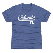 Orlando Florida City Script WHT Men's Kids Women's Unisex T-shirt Tee Tops 150