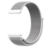 20 22mm Nylon Braided Strap For Garmin Venu4 3 2 Bracelet For Garmin Forerunner 570 165 245 255 Vivoactive 6 5 4 Woven Loop Band 1Pcs 20mm gray