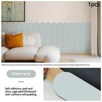 1/10Pcs Self Adhesive Anti Collision Wall Bumper Stickers Thick Soft Padding Heat Insulation For Kids Nursery Decoration A4