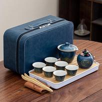 Gaiwan ceramic tea set, gift tea set, a complete set of gifts for customers
