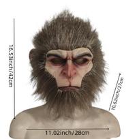 Black Myth Wukong Mask, the Great Sage Equaling Heaven Mask, a funny monkey headgear Halloween games COS Prop Merchandise Wukong