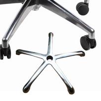 Office Chair Base ,Universal ,Reinforced Metal Leg Aluminum Alloy Swivel Gaming Bottom
