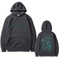 Anime JoJo's Bizarre Adventure Stone Ocean Kujo Jolyne Graphic Hoodie Men Women Casual Vintage Oversized Sweatshirts Pullovers M