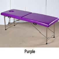 Nešiojama sulankstoma masažo lova: Namų grožis, Tuina, Sustiprintas egzaminui Bed 60 cm + Carry Bag violetinė
