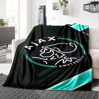 1pc Ajax FC Blanket, Gift, for Men and Women, Soft Blanket, Good for Sofa Bed Couch Travel, Lightweight Flannel Blanket 100cmx150cm