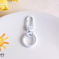 Connecting Ring Snap Lobster Clasp Hooks Candy Color Carabiner Keychain Clips  Handmade balta