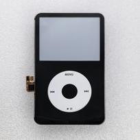 For iPod Classic 5th 5.5th Gen Video A1136 Front Faceplate Housing Assembly + Clickwheel Center Button Case Cove 30GB 60GB 80GB 4