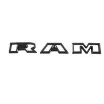 For Dodge Ram TRX 2021-2023 Modified ABS Car Front Grille Emblem Bonnet Hood Letter Badge Stickers Auto Accessories QH1