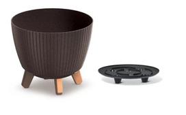 Doniczka Lamia Eco Wood Dlal240W Kawa Prosperplast