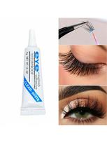 1/3/5pcs Eyelash Glue, 7g Invisible Lash Adhesive, Quick Drying, No Trace, Natural & Long-Lasting, T Red Transparent Adhesive-3PCS / Option 2 beige