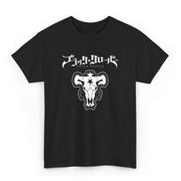 Anime Black Clover -Logo Toro Nero T-Shirt Size S-5XL, Gift For Friends 100 white