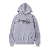 Rapper Omar Courtz Por Si Manana No Estoy 2026 Tour Merch Hoodie Unisex Fashion Long Sleeve Hooded Sweatshirt Women And Men Hoodies XXXXL gray