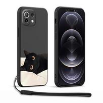Case for Xiaomi Redmi A1 K60 K40 14C 13C 12C 9 8 10 A2 A3x Phone Cover Cartoon Black Cat Fashion Redmi 8 black