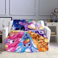 „My Little Pony“ antklodės „Unicorn“ flanelinės antklodės „Super Minkštos“ antklodės „Sofos sofos“ Svetainės Animacinių filmų antklodės 100x150cm