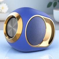 Nešiojama belaidė Bluetooth kolonėlė TWS stereo garsas 3D bosas atspari vandeniui laisvų rankų įrangos priedai muzikos grotuvas mėlyna