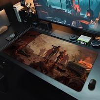 Didelis pelės kilimėlis Žaidėjo spintelė PC klaviatūros stalo kilimėlis 900x400 The W-Walking D-Dead Pelės kilimėliai Nešiojamojo kompiuterio žaidimų priedai Pelės kilimėlis XXL 800x300x2mm