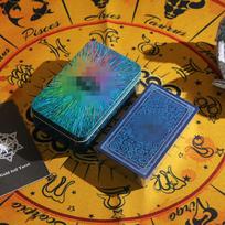 English-Version Tarot Oracle Playing Cards for Foreign Trade blue
