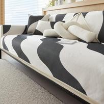Summer Sofa Cushion Summer Mat Sofa Cover Dust Cover Summer Cool Non-Slip Living Room Sofa Cover Towel 70*70cm gray