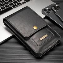 Universal Large Leather Waist Bag for S22 Ultra, Samsung, Huawei, Xiaomi, Power Bank, and Phone Protection Small 5.5 inches juoda