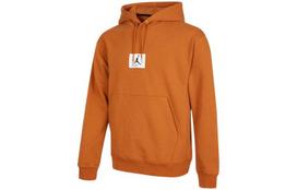 Jordan SS22 Sweatshirts Men's Brown Yellow Hooded Moderate Regular DA9817-241 L orange
