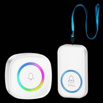 Vibrant Flashing Light Emergency One-Button Senior Alarm with Bedside Remote