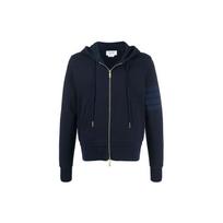 THOM BROWNE Tonal 4-Bar Hooded Jacket MJT249A-06910-415 4 black