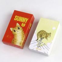 Sunny Orange Cat Tarot Cards 78 Pack With Interactive Fun For Entertainment And Emotional Growth